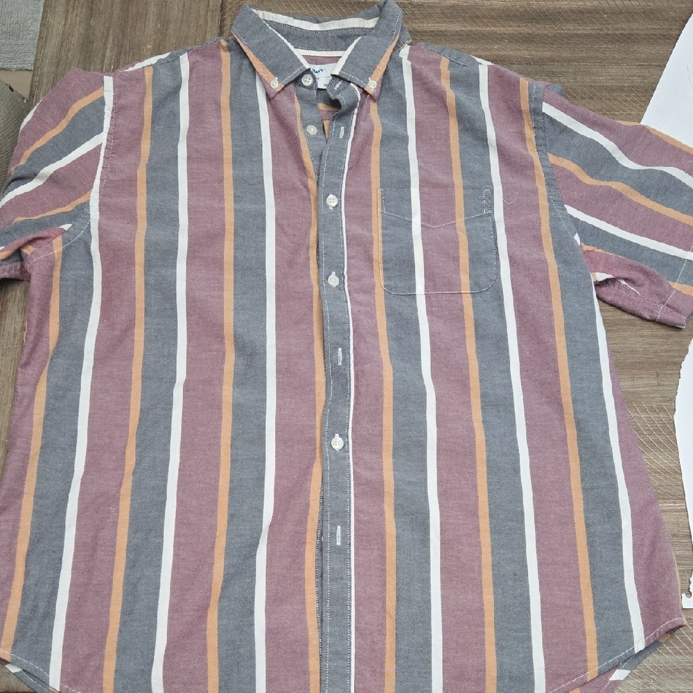 Striped Casual Men's Shirt